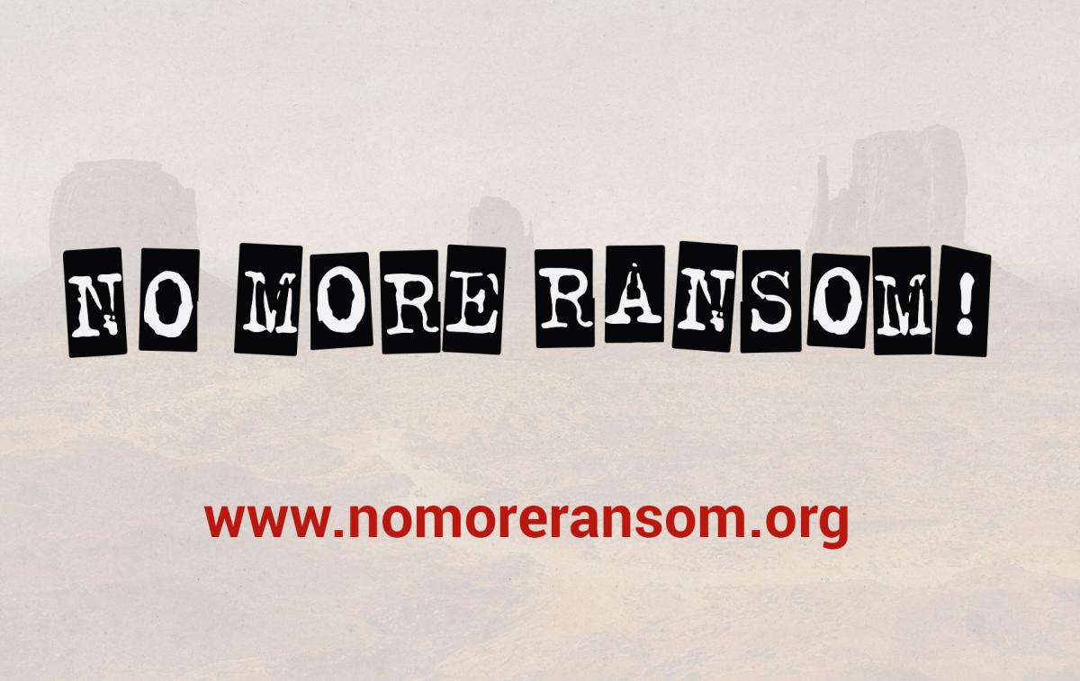 NoMoreRansom Campaign